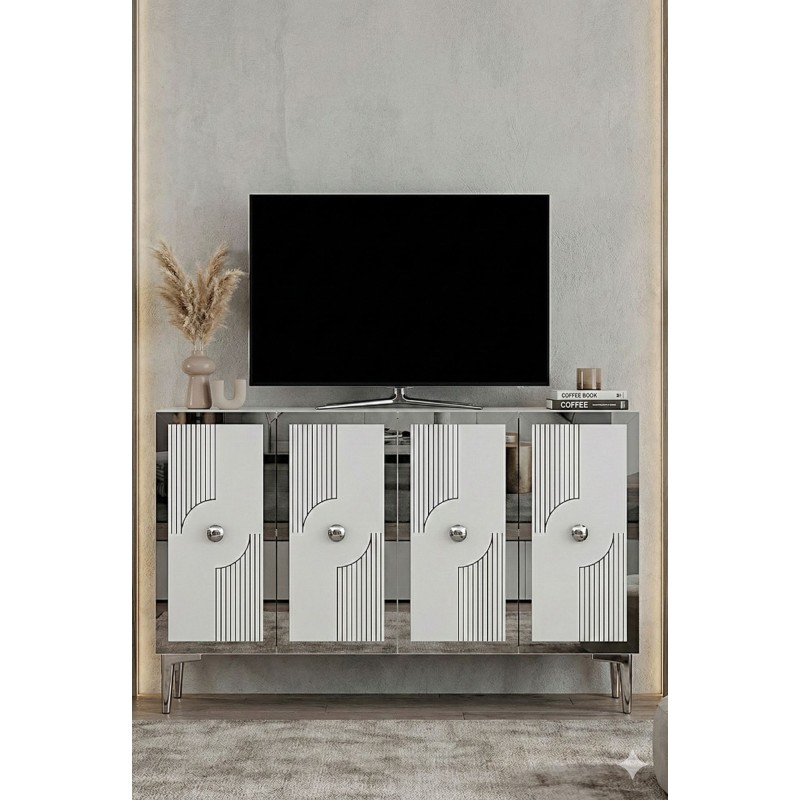 Console Pega 120 - White, Silver White
Silver