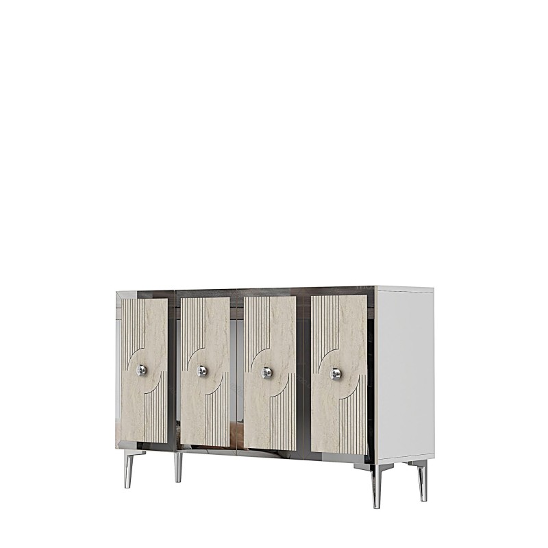 Console Pega 120 - White, Travertine, Silver White
Travertine
Silver