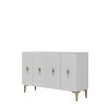 Console Salkım 120 - White, Gold White
Gold