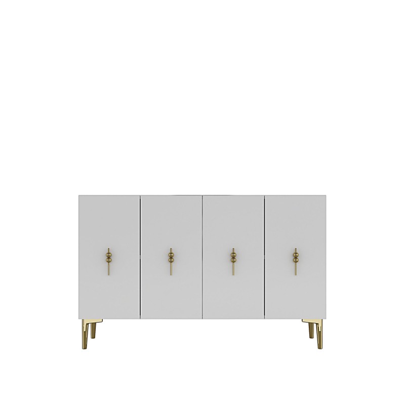 Console Salkım 120 - White, Gold White
Gold