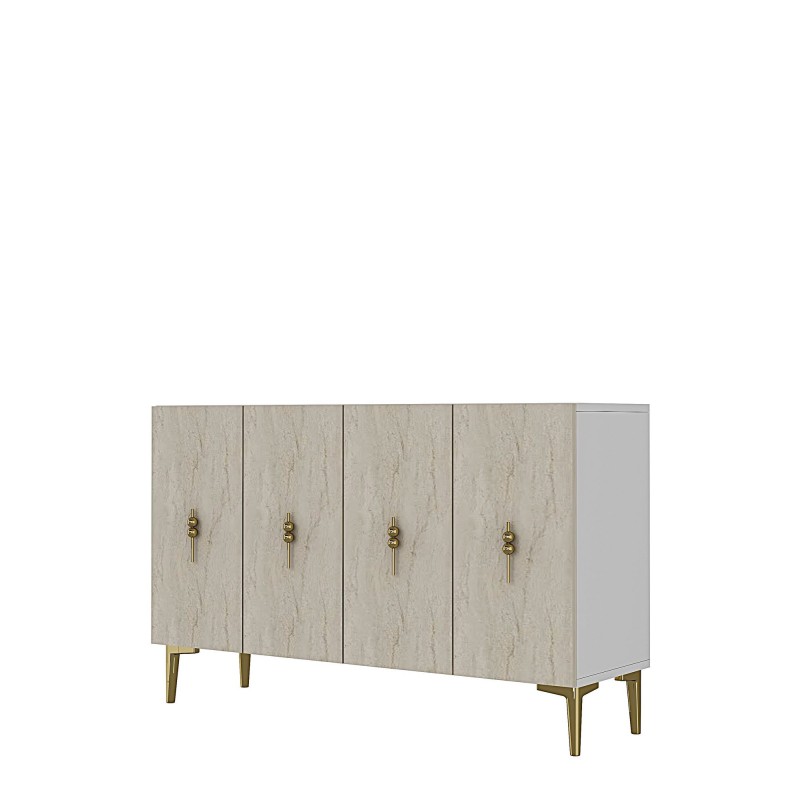 Console Salkım 120 - White, Travertine, Gold White
Travertine
Gold