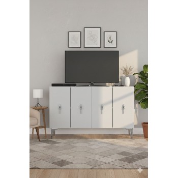Console Salkım 120 - White, Silver White
Silver