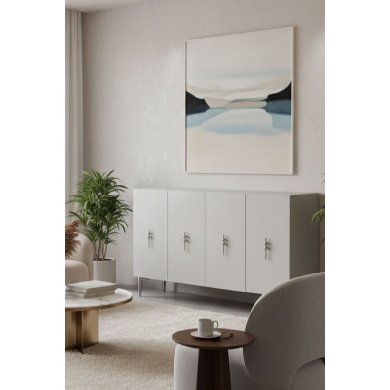 Console Salkım 120 - White, Silver White
Silver