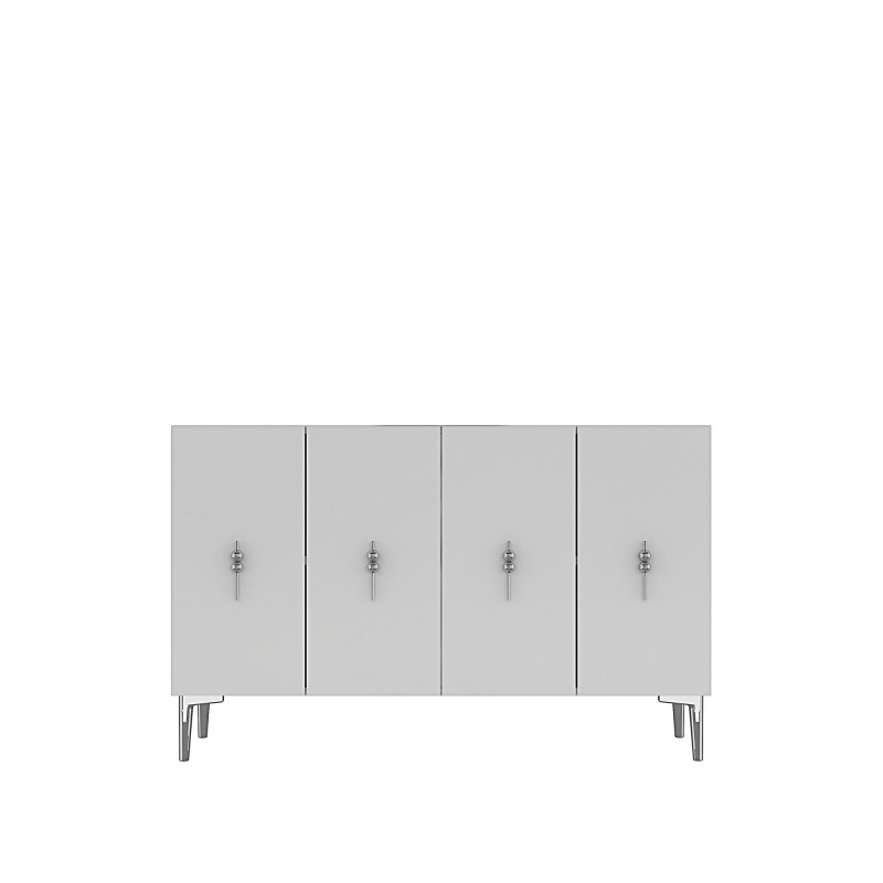 Console Salkım 120 - White, Silver White
Silver