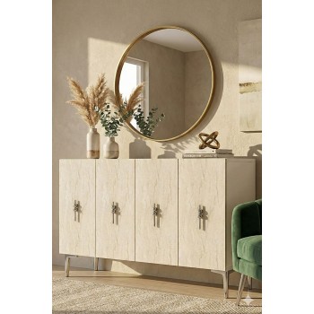 Console Salkım 120 - White, Travertine, Silver White
Travertine
Silver