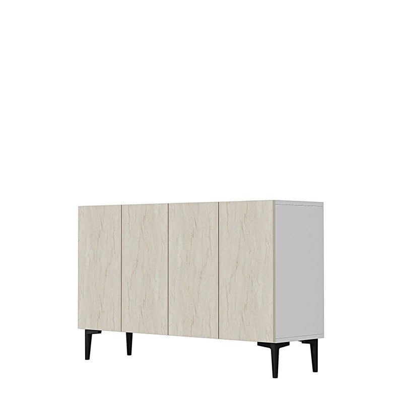 Console Aplos 120 - White, Travertine White
Travertine