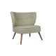 Wing Chair Bienville - Grey Grey Wing Chair Bienville - Grey Grey