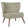 Wing Chair Bienville - Grey Grey
