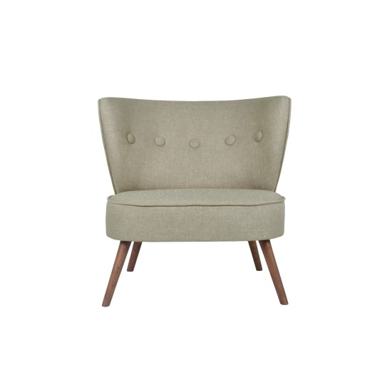 Wing Chair Bienville - Grey Grey Wing Chair Bienville - Grey Grey