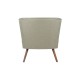 Wing Chair Bienville - Grey Grey Wing Chair Bienville - Grey Grey