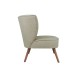Wing Chair Bienville - Grey Grey Wing Chair Bienville - Grey Grey