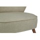 Wing Chair Bienville - Grey Grey Wing Chair Bienville - Grey Grey