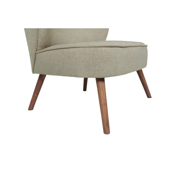 Wing Chair Bienville - Grey Grey Wing Chair Bienville - Grey Grey
