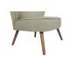 Wing Chair Bienville - Grey Grey Wing Chair Bienville - Grey Grey