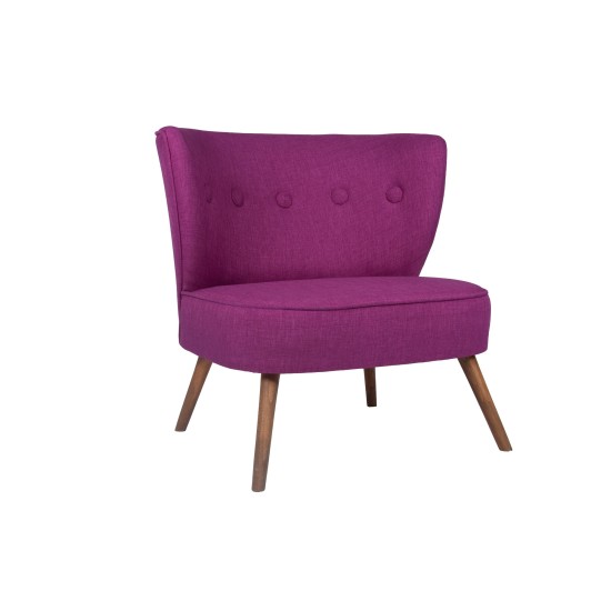Wing Chair Bienville - Purple Purple Wing Chair Bienville - Purple Purple