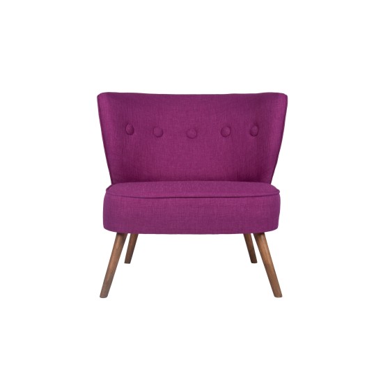 Wing Chair Bienville - Purple Purple Wing Chair Bienville - Purple Purple