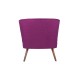 Wing Chair Bienville - Purple Purple Wing Chair Bienville - Purple Purple