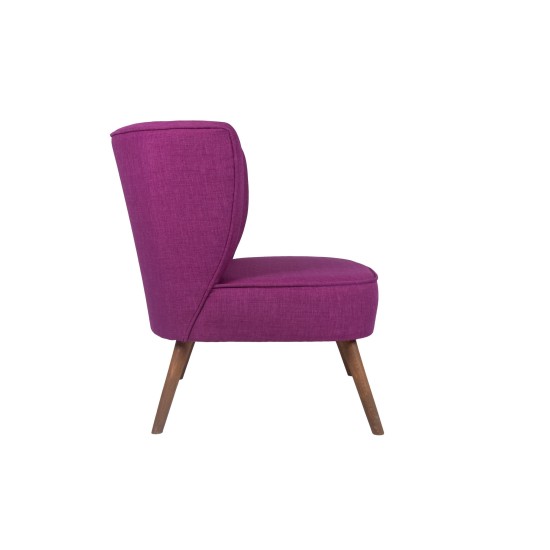 Wing Chair Bienville - Purple Purple Wing Chair Bienville - Purple Purple