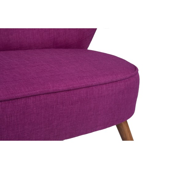 Wing Chair Bienville - Purple Purple Wing Chair Bienville - Purple Purple