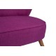 Wing Chair Bienville - Purple Purple Wing Chair Bienville - Purple Purple