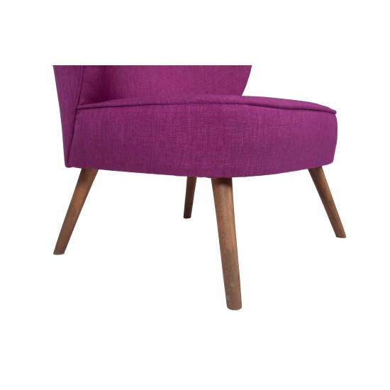 Wing Chair Bienville - Purple Purple Wing Chair Bienville - Purple Purple