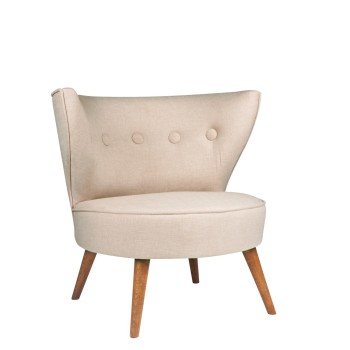 Wing Chair Riverhead - Cream Cream