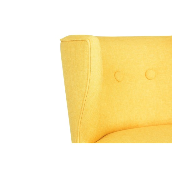 Wing Chair Riverhead - Yellow Yellow Wing Chair Riverhead - Yellow Yellow