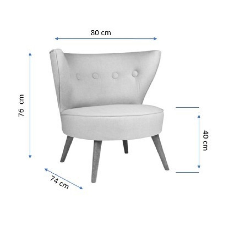 Wing Chair Riverhead - Tile Red Tile Red