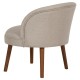Wing Chair Nice - Cream Cream Atelier del Sofa Wing Chair Nice - Cream Cream