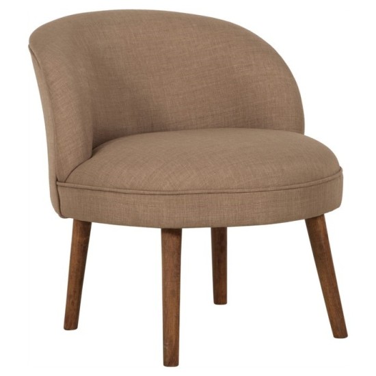 Wing Chair Nice - Milky Brown Milky Brown Wing Chair Nice - Milky Brown Milky Brown