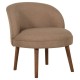 Wing Chair Nice - Milky Brown Milky Brown Wing Chair Nice - Milky Brown Milky Brown