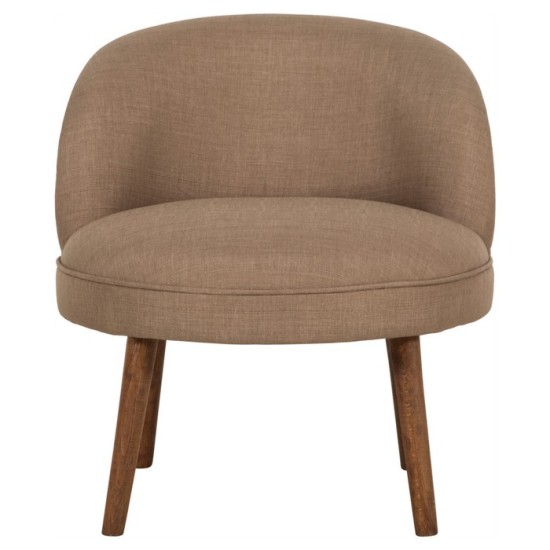 Wing Chair Nice - Milky Brown Milky Brown Wing Chair Nice - Milky Brown Milky Brown