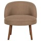 Wing Chair Nice - Milky Brown Milky Brown Wing Chair Nice - Milky Brown Milky Brown