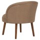 Wing Chair Nice - Milky Brown Milky Brown Wing Chair Nice - Milky Brown Milky Brown