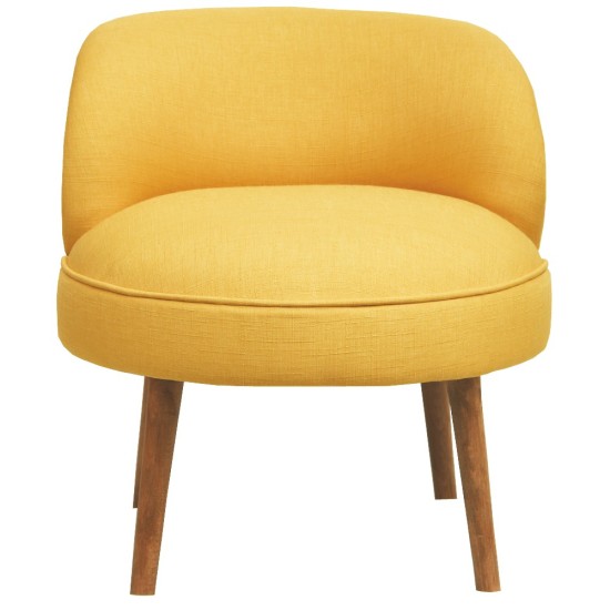 Wing Chair Nice - Yellow Yellow Wing Chair Nice - Yellow Yellow