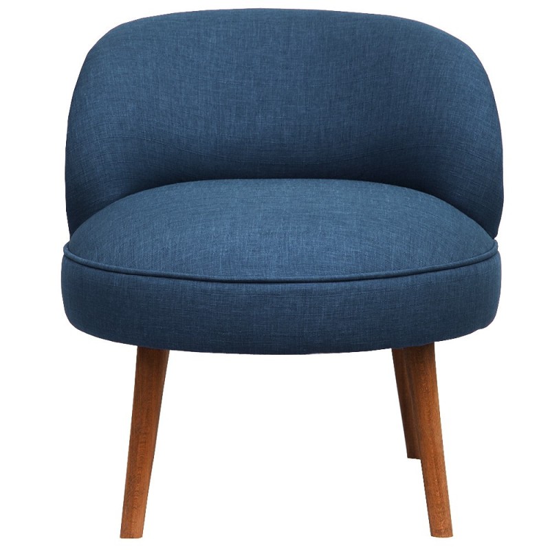 Wing Chair Nice - Saxe Blue Sax Blue