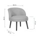 Wing Chair Nice - Saxe Blue Sax Blue Wing Chair Nice - Saxe Blue Sax Blue
