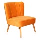 Wing Chair Moon River - Orange Orange Wing Chair Moon River - Orange Orange