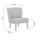 Wing Chair Monn Way - Navy Blue Navy Blue