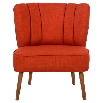 Wing Chair Monn Way - Tile Red Tile Red