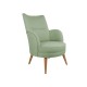 Wing Chair Victoria - Petrol Green Petrol Green Wing Chair Victoria - Petrol Green Petrol Green