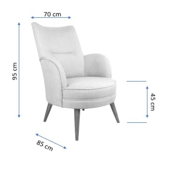 Wing Chair Victoria - Petrol Green Petrol Green Wing Chair Victoria - Petrol Green Petrol Green