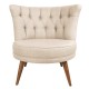 Wing Chair Richland - Cream Cream Wing Chair Richland - Cream Cream