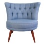 Wing Chair Richland - Indigo Blue Indigo Blue