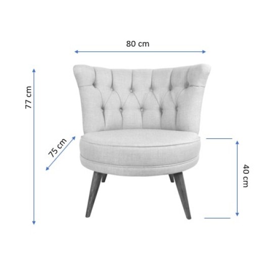 Wing Chair Richland - Indigo Blue Indigo Blue Wing Chair Richland - Indigo Blue Indigo Blue