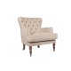 Wing Chair New London - Ecru Ecru Wing Chair New London - Ecru Ecru