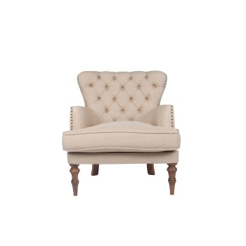 Wing Chair New London - Ecru Ecru