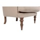 Wing Chair New London - Ecru Ecru Wing Chair New London - Ecru Ecru