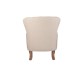 Wing Chair New London - Ecru Ecru Wing Chair New London - Ecru Ecru