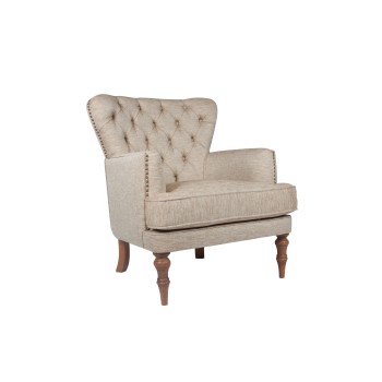 Wing Chair New London - Milky Brown Milky Brown